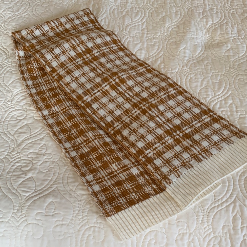 Timberland Plaid Scarf NEW